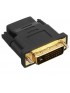 NO BRAND - Adattatore DVI-D 24+5 M a HDMI F
