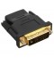 ADATTATORE DVI-D M Dual Link a HDMI F DORATO