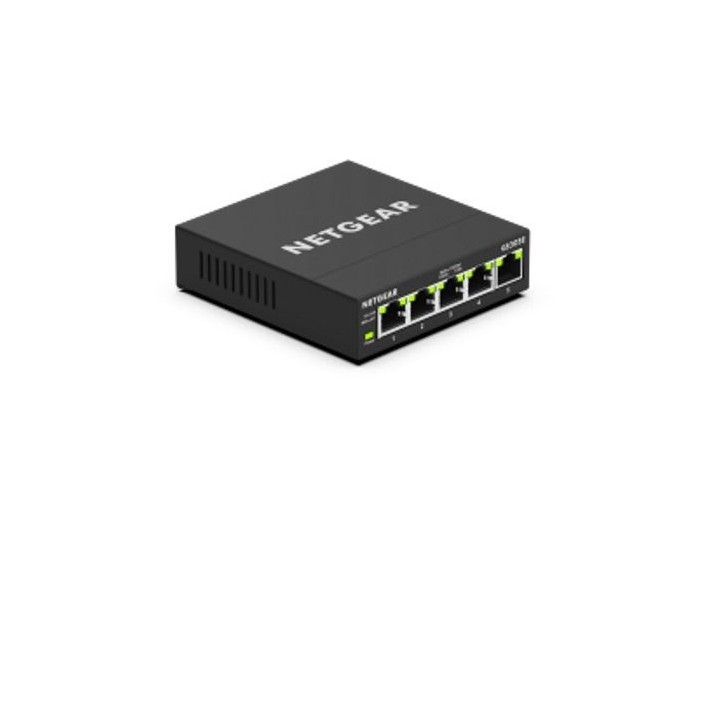 L  5 PORTE GIGABIT ETHERNET NETGEAR GS308E INCLUDE SEPARAZIONE DEL    TRAFFICO (VLAN), PRIORITÀ DEL TRAFFICO (QOS), LINK AGGREGA