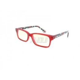 ADJ - Occhiali PC Blue Defence Bambino Lente High Protection rosso