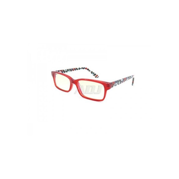 ADJ - Occhiali PC Blue Defence Bambino Lente High Protection rosso