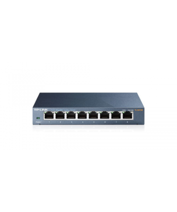 SWITCH 8 PORTE Metal Case GIGABIT 10/100/1000