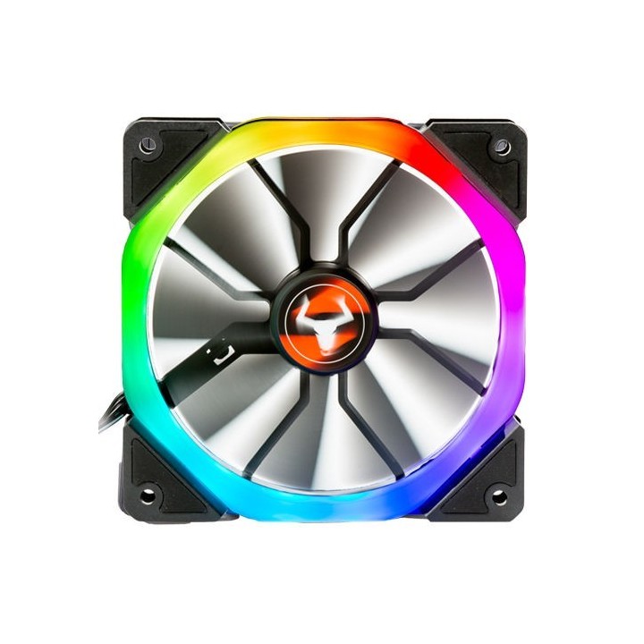 ITEK - Ventola 120x120 Arya Rainbow Addressable RGB Dual Ring 6pin