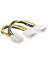 NO BRAND - Cavo Alimentazione 8 PIN Molex x vga