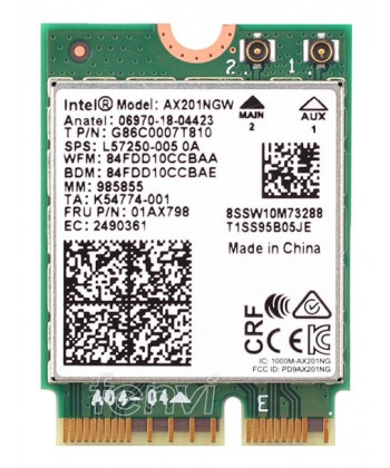 Intel wifi 6 ax201 160mhz запуск этого устройства невозможен код 10