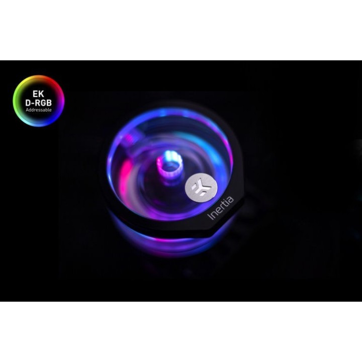 EKWB - EK-Quantum Inertia D5 PWM D-RGB - Plexi