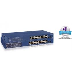 NETGEAR GS724TPP SMART MANAGED PRO POE+ GIGABIT ETHERNET A 24 PORTE È DOTATO DI 24 PORTE POE+ IN RAME E 2 PORTE SFP