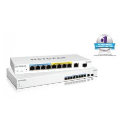 NETGEAR GS710TUP ULTRA60 POE ++ 10 PORTE GIGABIT ETHERNET SMART MANAGED PRO CON 8 PORTE POE ++ E 1 GIGABIT COPPER E 1 UPLI