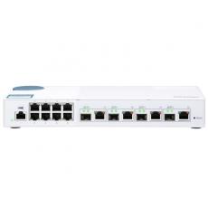 QSW-M408-4C 8 PORT 1GBPS 4 PORT 10G SFP+/ NBASE-T COMBO WEB MANAGEMENT SWITCH