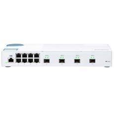 QSW-M408S 8 PORT 1GBPS 4 PORT 10GBE SFP+ WEB MANAGEMENT SWITCH