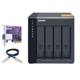 4-bay desktop SATA JBOD expansion unit