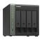 4-BAY NAS ANNAPURNA LABS AL214 QUAD CORE 1.7GHZ 2GB DDR3L SODIMM RAM (MAX 8GB), SATA 6GB/S, 1X 10GBE SFP+ LAN, 2X GBE LAN, 