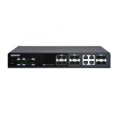 QSW-M1204-4C MANAGEMENT SWITCH 12 PORT OF 10GBE PORT SPEED 8 PORT SFP+, 4 PORT SFP+/ NBASE-T COMBO, SUPPORT FOR 5-SPEED AUT