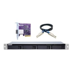 4-bay 1U rackmount SATA JBOD expansion unit