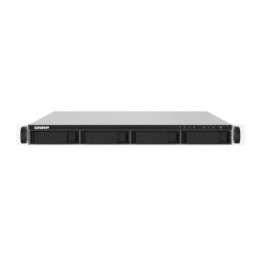 4-BAY AL324 QUAD-CORE 1.7 GHZ RACKMOUNT NAS WITH 250W REDUNDANT PSU   2GB DDR4 UDIMM RAM (MAX 16GB), SATA 6GB/S, 2X 10GBE SFP+ ,