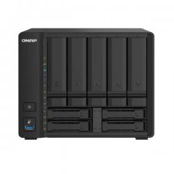 9-BAY NAS AL324 64-BIT QUAD-CORE 1.7GHZ 4GB DDR4 SODIMM RAM (1 RAM SLOT, MAX 16GB), 5 X 3.5" AND 4 X 2.5" DRIVE SLOTS, 2 X 10