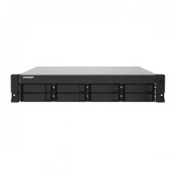 8-BAY QUAD-CORE 1.7 GHZ RACKMOUNT NAS WITH 250W PSU 4GB DDR4 UDIMM RAM (MAX 16GB), SATA 6GB/S, 2X 10GBE SFP+ LAN, 2X GBE LAN,