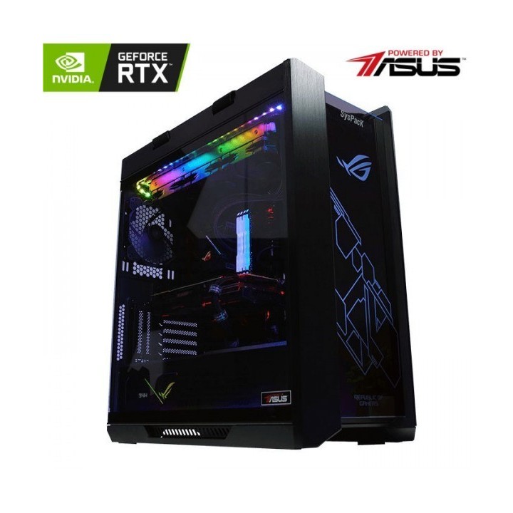 Syspack Computer - ROG i9-SLI i9 9900KF 32GB SSD 500GB +2TB 2x RTX 2080Ti 11GB SLI Gaming PC