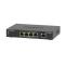 IL GS305EP È UN SWITCH GIGABIT ETHERNET SMART MANAGED PLUS POE+ CON 4 PORTE POE+ E UN BUDGET POE TOTALE DI 63 W PER L'ALIMENTAZI