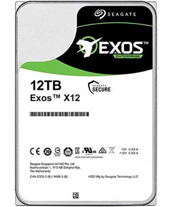 SEAGATE - 12TB Exos X16 HDD Sata 6Gb/s 256mb