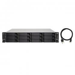 12-bay 2U rackmount USB-C 3.1 Gen2 10Gbps JBOD expansion unit