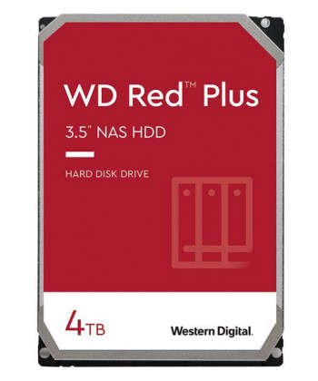 WESTERN DIGITAL - 4TB WD RED Plus - Sata 6Gb/s 128MB x NAS