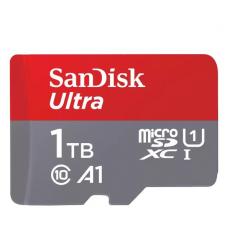 SanDisk Ultra microSDXC 128GB + SD Adapter 120MB/s A1 Class 10 UHS-I