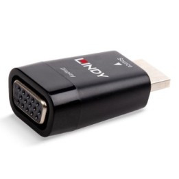LINDY - ADATTATORE da HDMI M a VGA F