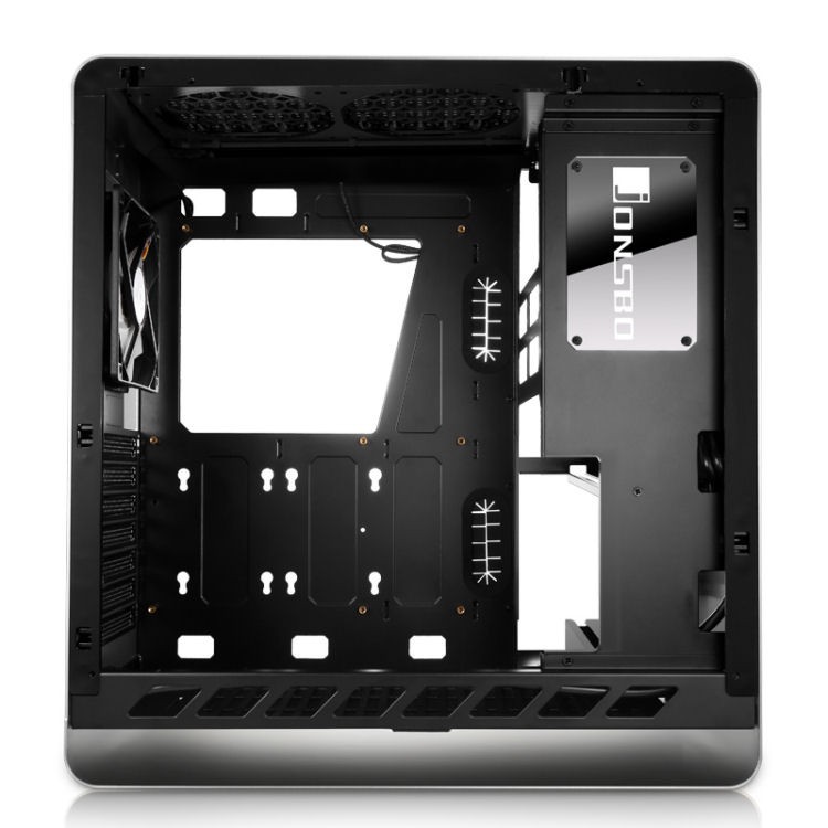 Jonsbo UMX4 Case PC Medio Torre ATX Con Pannello In Vetro Temperato - Argento - 2