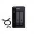 QNAP - 2-BAY 3.5 SATA HDD USB 3.1 GEN2
