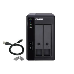 2-BAY 3.5  SATA HDD USB 3.1 GEN2 10GBPS TYPE-C HARDWARE RAID EXTERNAL ENCLOSURE. USB-C TO USB-A CABLE INCLUDED. EXPANSION UNIT F
