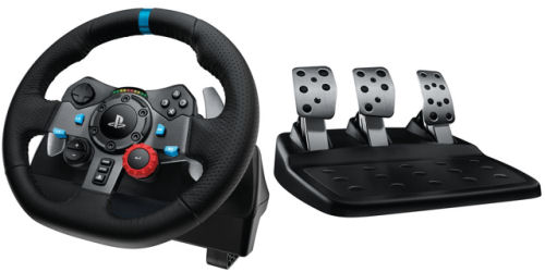 Logitech G29 volante e pedali gaming per PS3-PS4 e PC