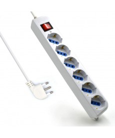 EWENT - MULTIPRESA 6 SLOT 