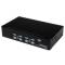 Switch KVM USB 4 porte montabile a rack 1U con OSD