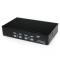 Switch KVM professionale USB VGA a 4 porte con hub - Commutatore VGA montabile su rack 1U 1920x1440 (SV431USB)