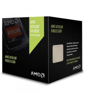 AMD - ATHLON X4 880K 4Ghz Quad Core NO VGA Socket FM2 Black Edition BOXED 