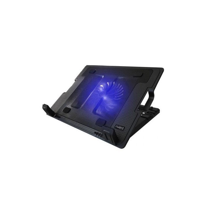 EWENT - Supporto raffreddamento notebook fino a 17