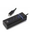 EWENT - HUB USB 3.1 TYPE C 4 PORTE