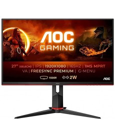 AOC - C27G2AE 27" Curved FullHD 165Hz FreeSync DP HDMI - 1ms Audio