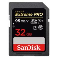 EXTREME PRO SDHC 32GB - 95MB/S V30 UHS-I U3