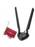 TP-LINK - Archer TXE75E WiFi 6E + Bluetooth 5.2 Tri-Band PCI-Express