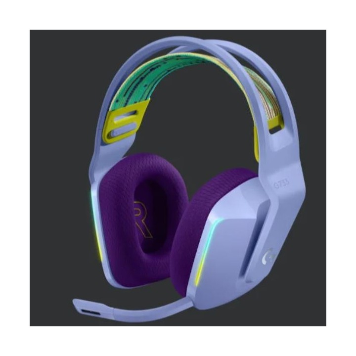 LOGITECH - G733 LIGHTSPEED WIRELESS LILAC - Syspack.com