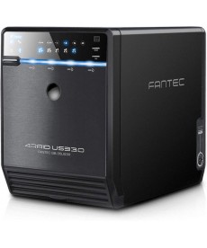 FANTEC - BOX Esterno per 4 dischi 3.5" SATA Raid con ventola USB3.0