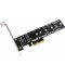 ASUS - Hyper M.2 X4 Gen 2/Gen 3 upgrade card