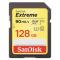 EXTREME SDXC CARD 128GB 90MB/S V30 UHS-I U3