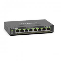 NETGEAR GS308EPP POE+ GIGABIT ETHERNET SMART MANAGED PLUS CON 8 PORTE NETGEAR E UN BUDGET POE TOTALE DI 124 W PER L'ALIMENTAZION