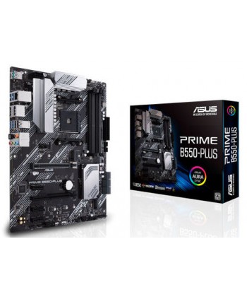 ASUS - Prime B550-Plus DDR4 Dual M.2 ATX - Socket AM4