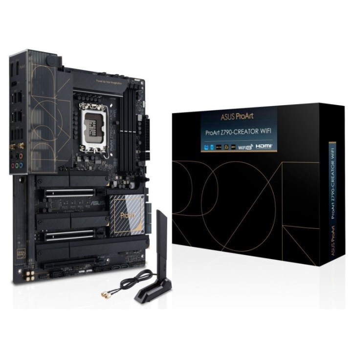 ASUS - ProArt Z790 Creator WiFi DDR5 Quad M.2 TB4 10G ATX Socket 1700