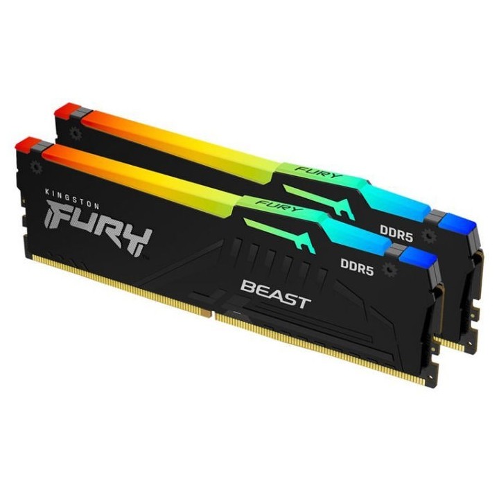 KINGSTON - 64GB Kit DDR5-5600 Fury Beast RGB CL40 (2x32GB)