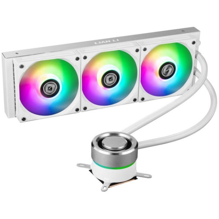 LIAN LI - Galahad 360 White ARGB 360mm x Socket 1700 1200 AM4 AM5